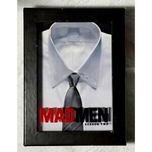 Mad Men Season 2 DVD Complete 4 Discs Box Set with the Shirt and Tie Cover 2008